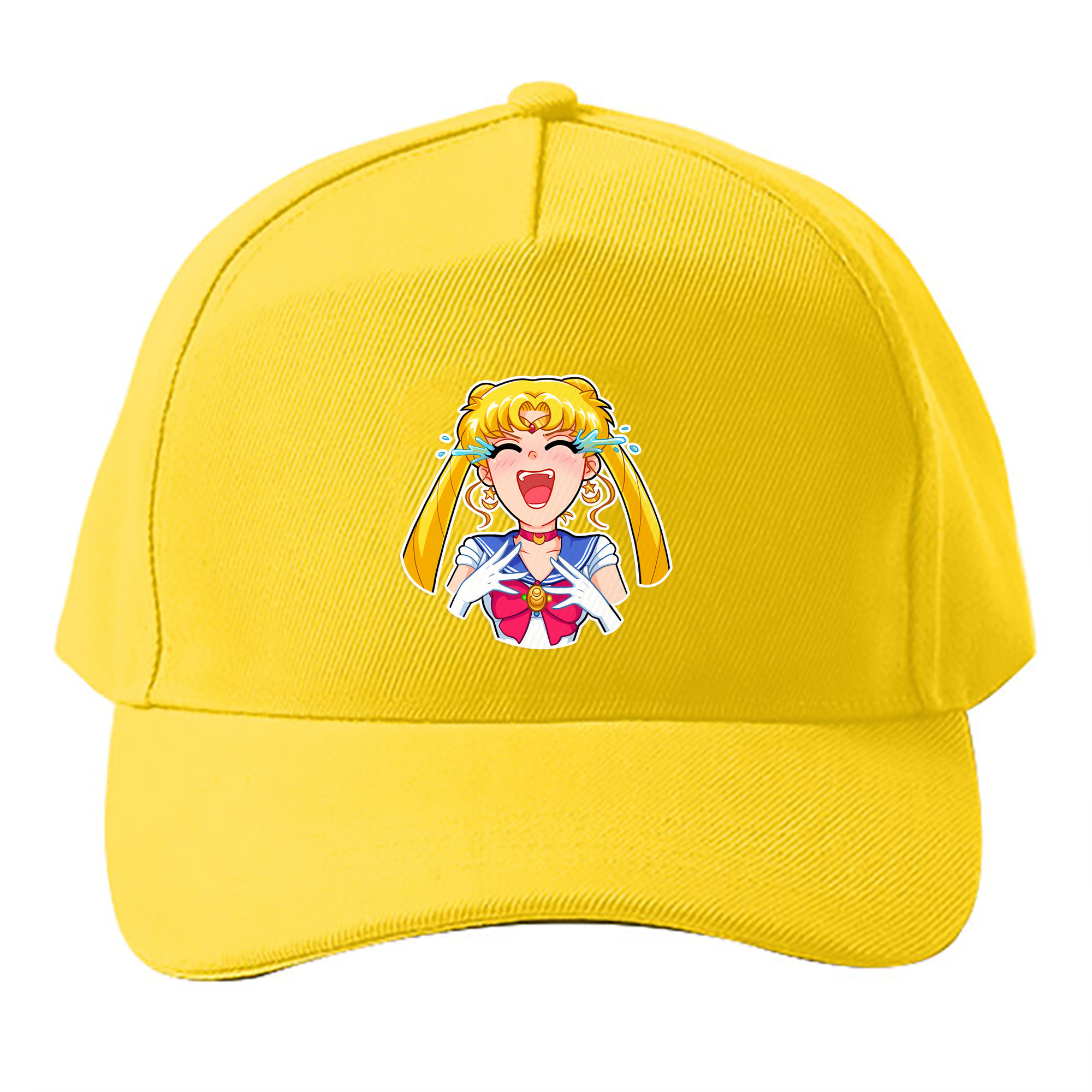 （画像用） 美少女戦士セーラームーン 月野 うさぎ つきの うさぎ Sailor Moon Tsukino Usagi ベースボールキャップ 綿100％ 男女兼用 帽子 スポーツ